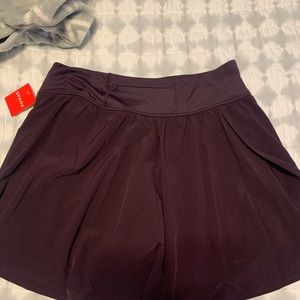 SPANX “jammy plum” get moving skort